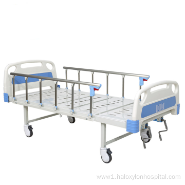 Good price hospital folding medical 2 crank bed